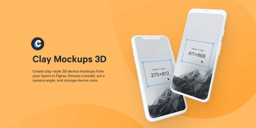 Thumbnail for my Clay Mockups 3D plugin